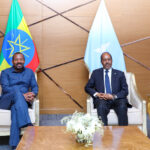 Madaxweyne Xasan Sheekh oo hambalyo u diray Abiy Axmed