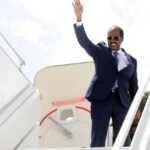 ​Madaxweyne Xasan Sheekh oo ka qeyb galaya Shir Madaxeedka 25-aad ee EAC