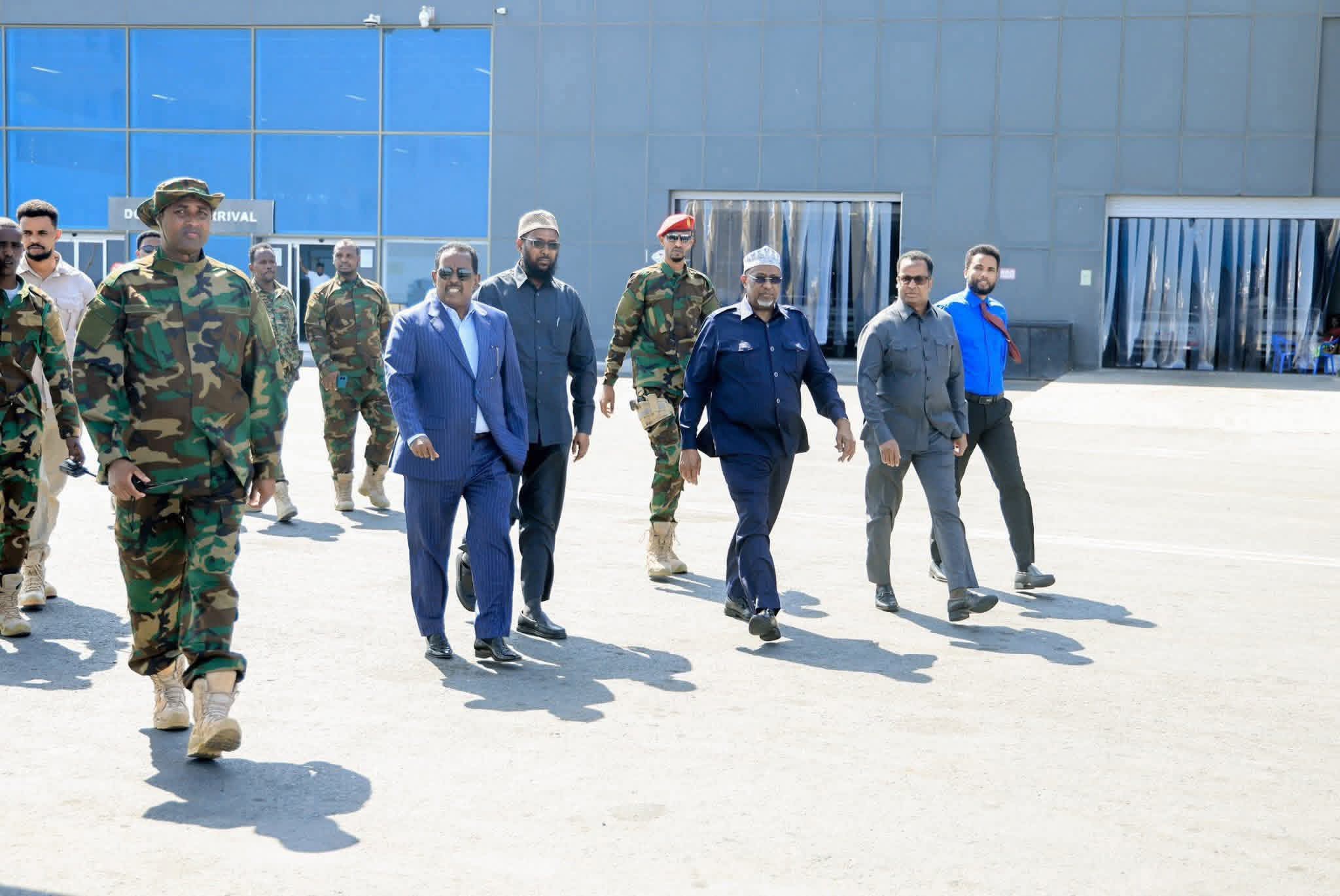 Guddoomiyaha Baarlamaanka Soomaaliya iyo Wafdi Ballaaran oo gaaray Baydhabo