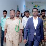 Taliyaha Ciidanka Xoogga Dalka oo Kormeeray Dhaawacyada Ciidanka Lagu Dawaynayo Isbitaalka