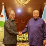 Madaxweyne Xasan Sheekh oo kulan la qaatay Madaxweyne Ismaaciil Cumar Geelle