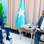 Duqa Muqdisho oo la kulmay Safiirka Aljeeriya, casuumaad rasmi ahna ka helay Algiers
