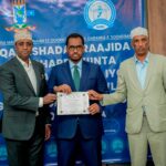 Musharrax u Taagan Hoggaanka Galmudug Liibaan Axmed Xasan oo Qaatay Shahaadada Musharraxnimada